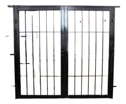 Puerta Reja 240x200 Para Ventana Balcón Con Cerradura