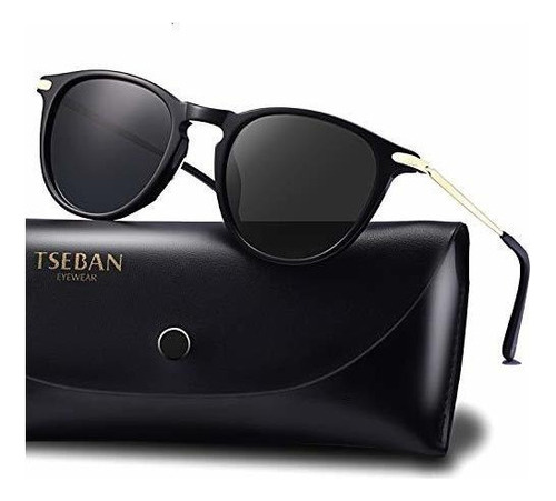 Tseban Gafas De Sol Polarizadas Para Mujer Diseno Retro