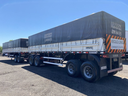 Imagem 4 de 14 de Rodotrem Graneleiro Randon Com Dolly 2019 Revisado Com Pneus