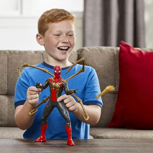 Marvel Hasbro Spiderman Equipo Arácnido 3 En 1 F2904