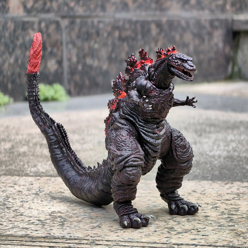 Figura De Acción Articulada Con Forma De Dinosaurio Gojira D