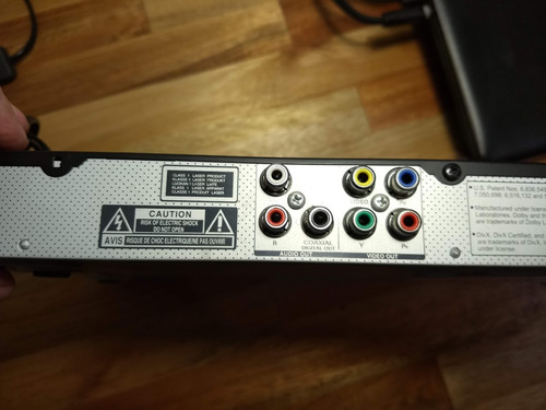 Dvd Player LG Dv440 + Control Remoto