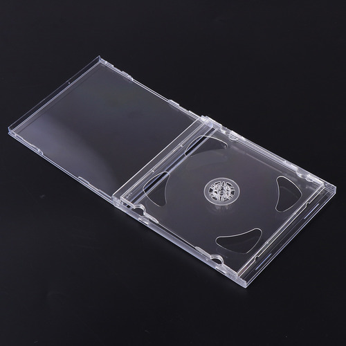 10 Fundas Transparentes Para Dvd, Cajas De Almacenamiento De