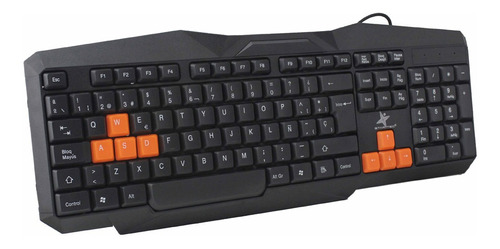 Teclado Star Tec St-kb-82 Usb Negro