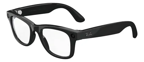 Óculos Inteligentes Meta Rayban Wayfarer Preto Transparente
