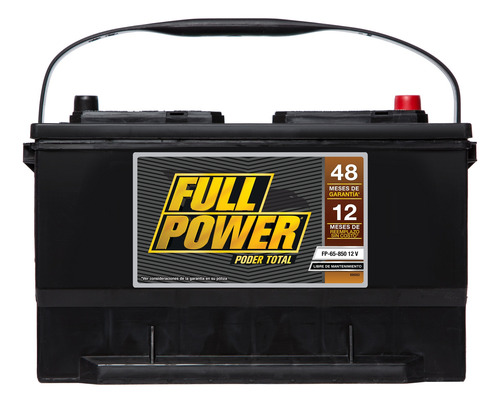 Pila De Carro Marca Fullpower Modelo Fp-65-850 Entrega Cdmx.