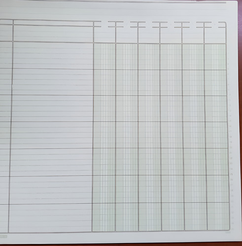 Block Tabular 6 Columnas C/concepto Seguridad C/50h