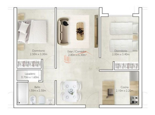 Imagen 7 de 7 de Apartamento En Venta A Estrenar En Odizzio - Maldonado