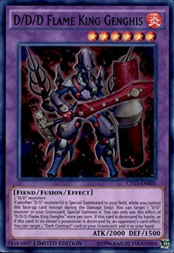 Carta Yu-gi-oh! - D/d/d Flame King Genghis - Mega-tins 2016