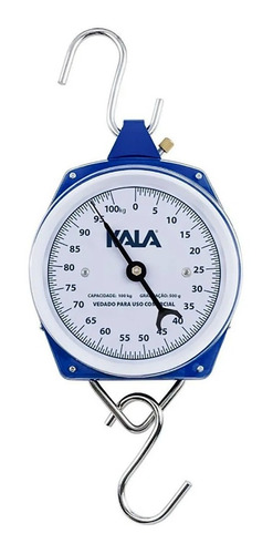Balança Suspensa Relógio 100kg Kala 491616