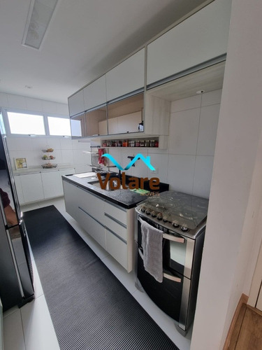 Imagem 14 de 28 de Apartamento Rico Em Armários Panejados Em Todos Os Ambientes Com 2 Vagas De Garagem E Sacada Gourmet! - 2885 - 70431832