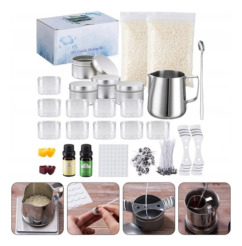 153pcs Candle Making Kit Diy Candle Materials