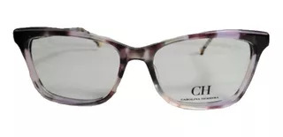 Lentes Oftalmicos Nuevos Carolina Herrera Vhe805 Carey Lila