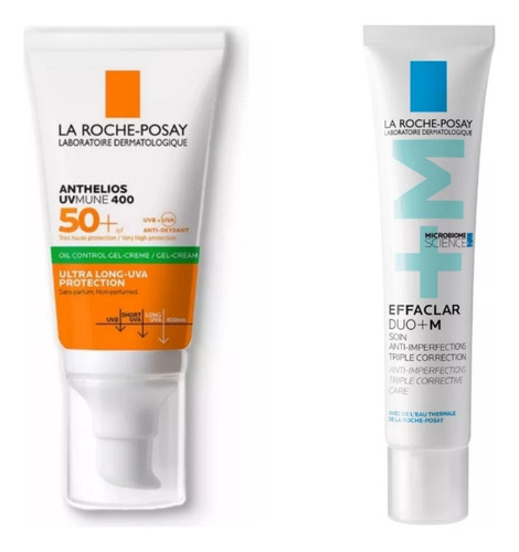 La Roche-posay Effaclar Duo (+) M Crema + Protector Solar Normal Día/noche