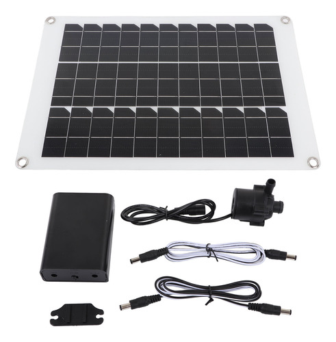 Kit De Bomba Para Fuente Con Panel Solar, 20 W, Alimentada C