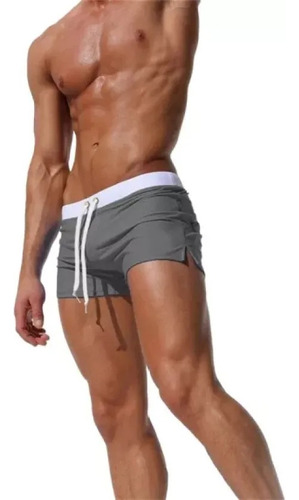 Pantalones Cortos Antideslizantes Con Cordones Para Hombre D