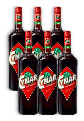 Cynar Aperitivo Bitter Original Caja X6u 750ml