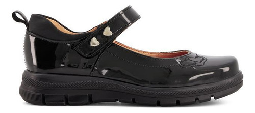 Zapato Mary Y63581ve Correa Empeine Jareta Trasera Charol