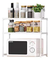 Comprar Estante Organizador Para Microondas Cocina Con 2 Niveles