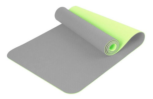 Mat Yoga Tpe Bicolor Pro 6mm Colchoneta Eco-friendly 