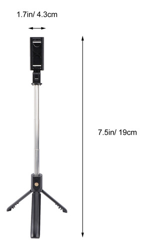 Imagen 7 de 8 de 1pc Selfie Stick Trípode Teléfono Móvil Soporte Rack De La S
