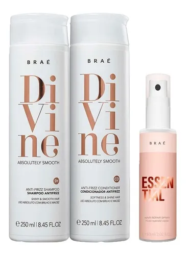 comprar Braé Divine Kit Sh 250ml + Cond 250ml + Mini Essential
