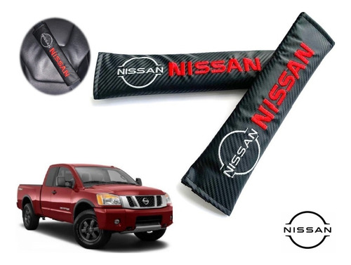 Par Almohadillas Cubre Cinturon Nissan Titan 5.6l 2014