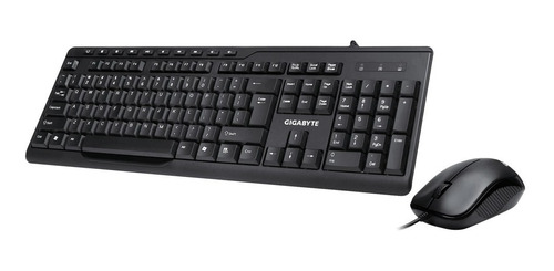 Kit Teclado + Mouse Usb Gigabyte Km6300 Multimedia Español