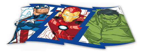 Mantel Lenticular Avengers Individual Importado Marvel Stor