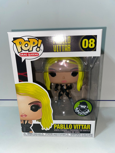 Funko Pop Pabllo Vittar Exclusivo Popcultcha