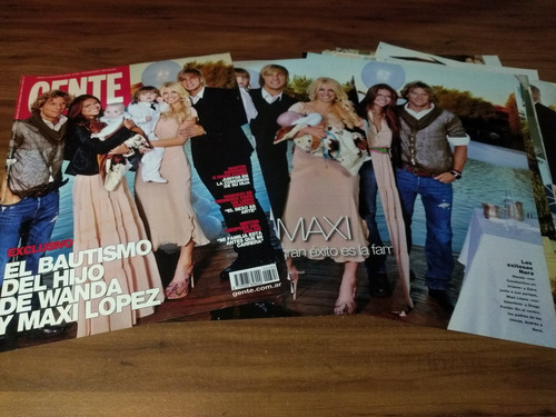 (rp610) Wanda Nara * Tapa Revista + 9 Pgs * 2011 (Usado)
