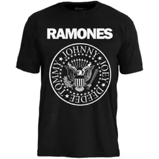 Camiseta Licenciada Stamp Rockwear Oficial Ramones Ts1376