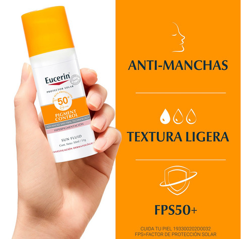 Eucerin Protector Solar Facial Anti Manchas Anti Pigmento