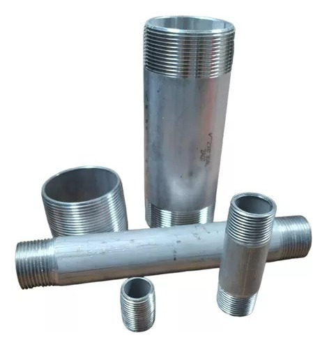 Niple De Acero Inoxidable 304, Cantidad 10 Piezas, 3/4 X 4