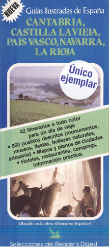 Libro Cantabria Castilla La Vieja Pais Vasco Navarra La Rioj