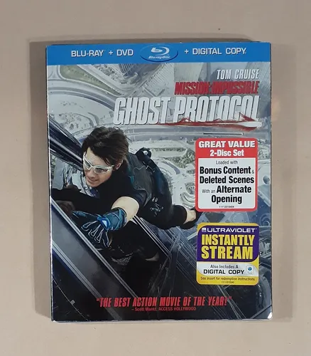 Mission Impossible Ghost Protocol - Blu-ray + Dvd Original