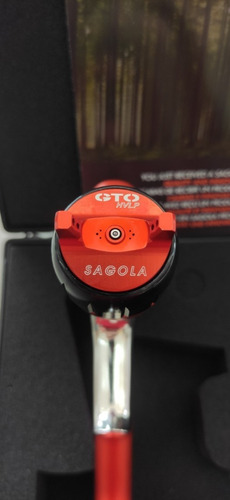 Pistola De Gravedad Sagola 3300 Gto 1.4mm Hvlp Maletín