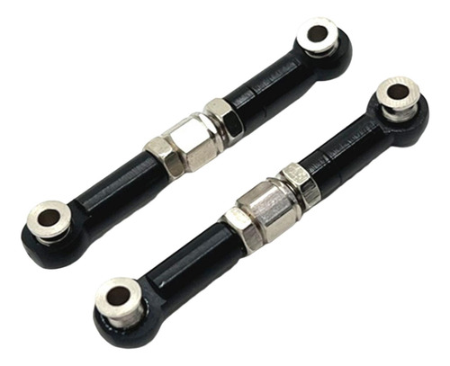 2 Accesorios De Varilla De Enlace De Dirección, Negro