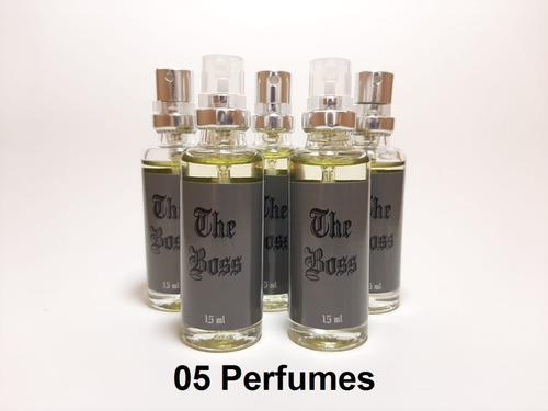 5 Unidades The Boss (masculino) 16 Ml, Fixação Intensa + 20h