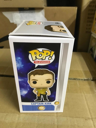 Funko Pop Captain Kirk 1138 Star Trek Original Series Pop Tv