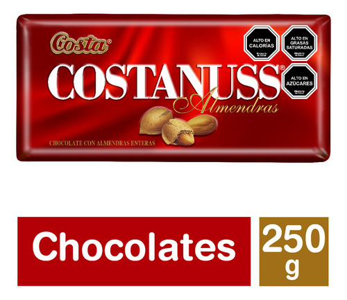 Costa Chocolate Costanuss 250 Gr