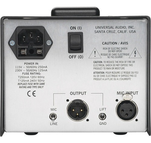 Universal Audio Solo 610 Pre Valvular/di Box En Stock