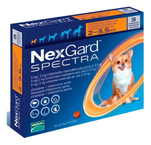 Nexgard Spectra 2 A 3.5 Kg