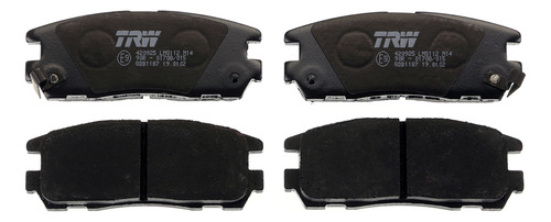 Balatas Traseras Acura Slx Base 1996 - 1997