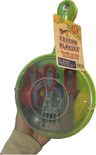 Frypan Playset, 15 Piezas