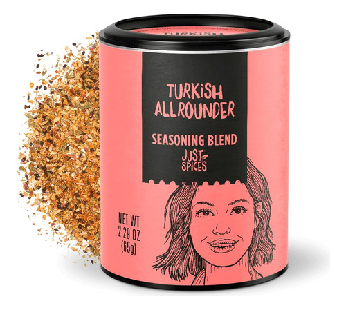 10 Piezas De Just Spices Turkish Allrounder, 2.29 Oz | Make