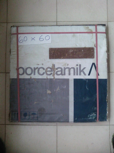 Porcelanato Porcelamik Marron Graneado 60x60 1,44 M2