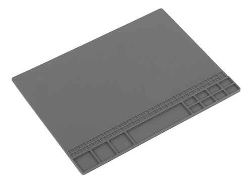 Estera Soldadura No Magnetica Silicona Electronica Mat Gris