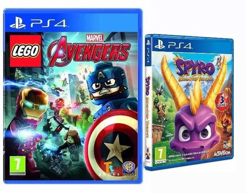 Imagen 3 de 3 de Lego Dragonball Spyro Marvel Ps4 Juego Físico Playstation