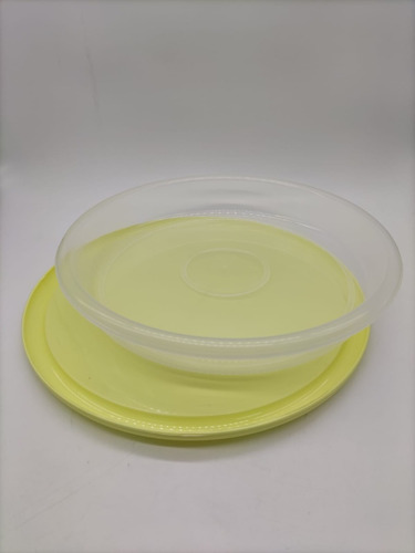 Imagen 2 de 4 de Contenedor Tartera Redonda Con Tapa Apta Microondas Freezer
